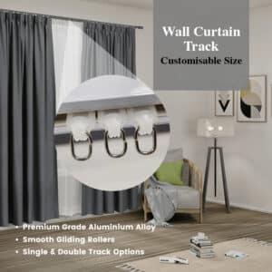 Curtain Track Wall